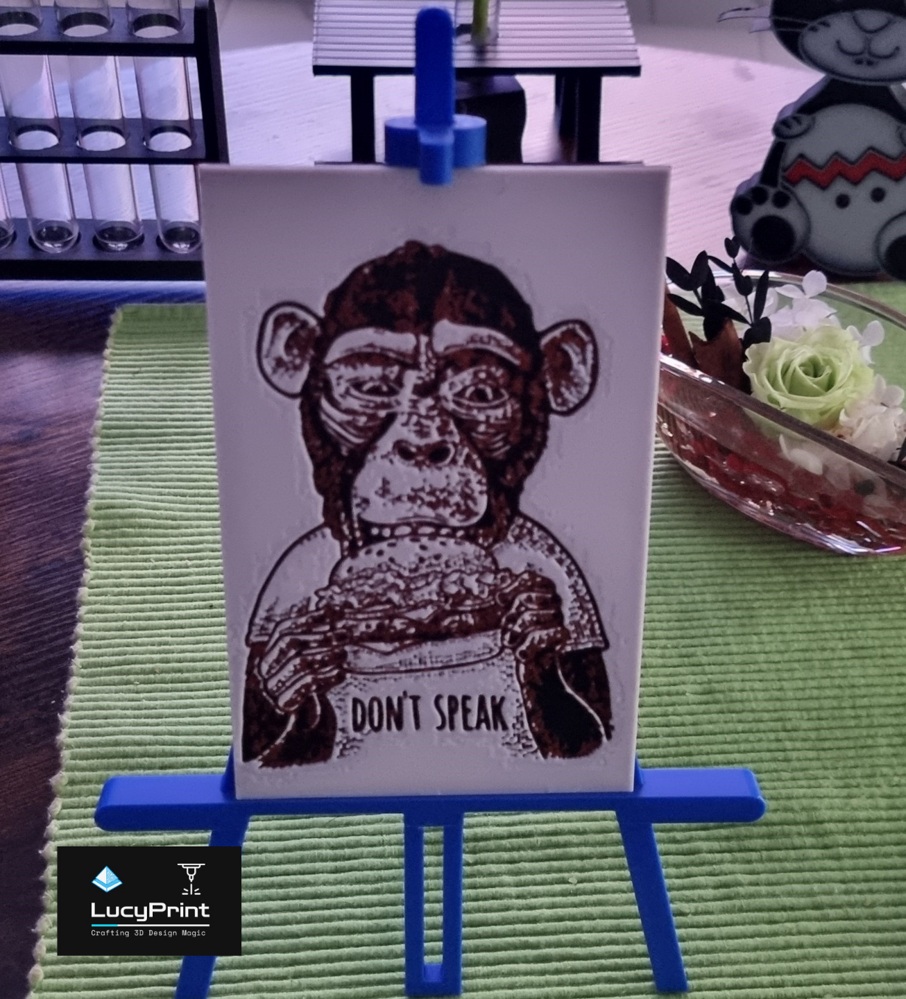 Monkey does not speak - HueForge