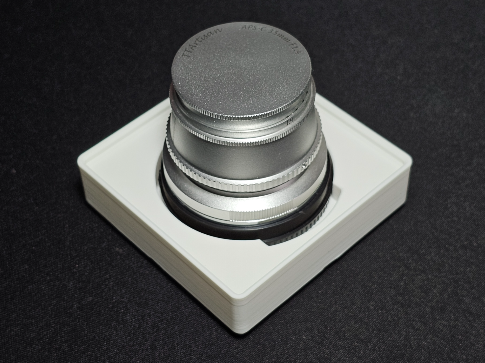 Gridfinity TTArtisan E-Mount Lens Holder