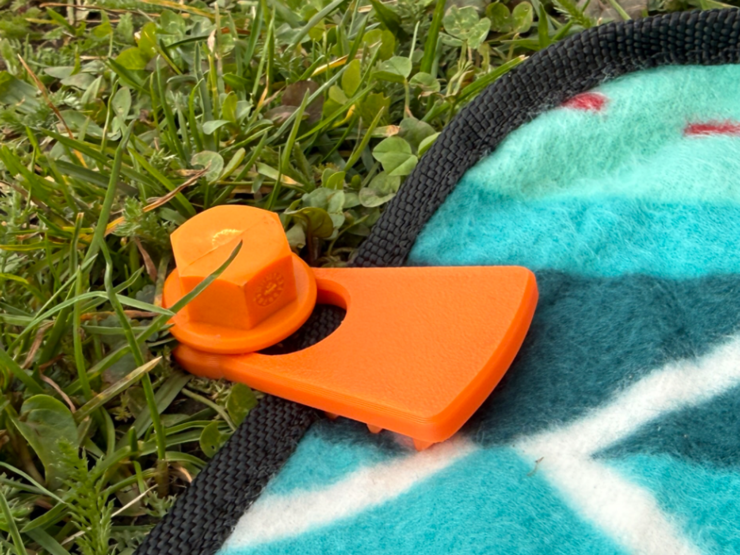 Outdoor teppich Halter