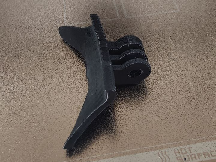 Ruroc Atlas Helmet chin mount for gopro action cam