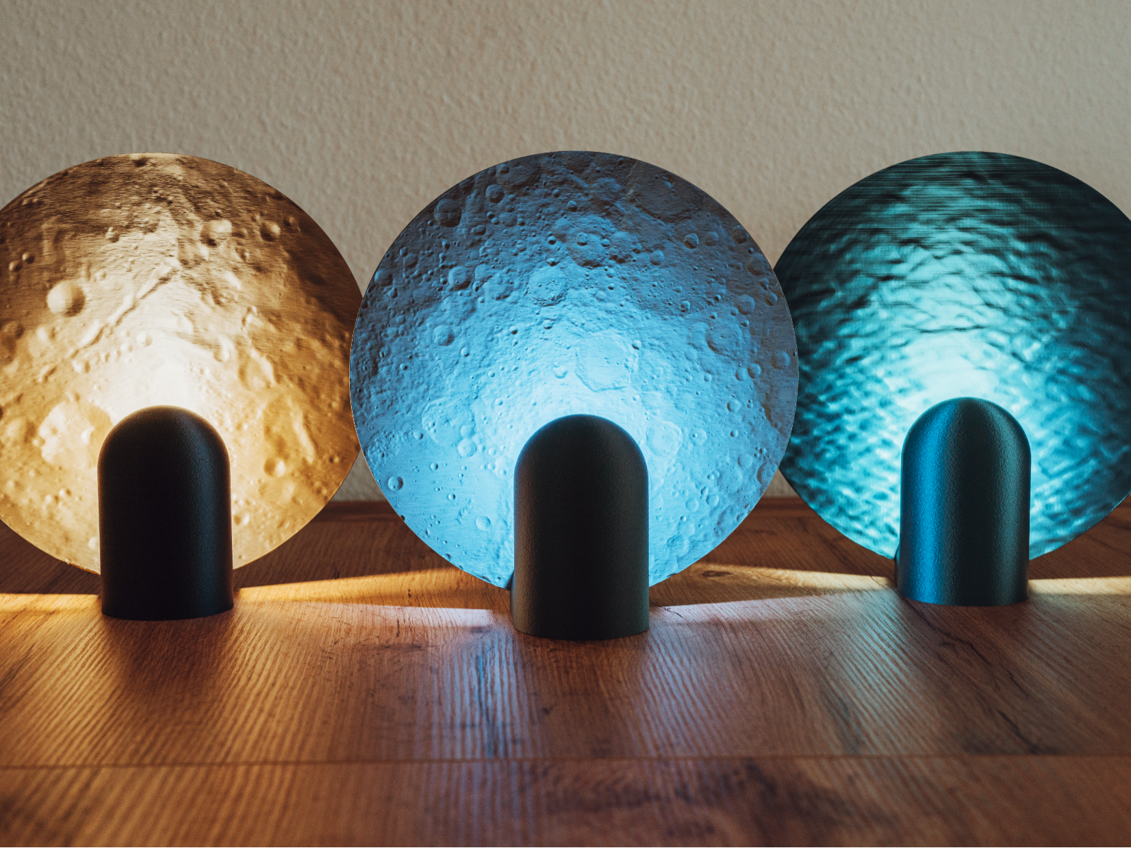 Reflektor-Lampe - Mond Mars Wasser - Lamp Kit 001