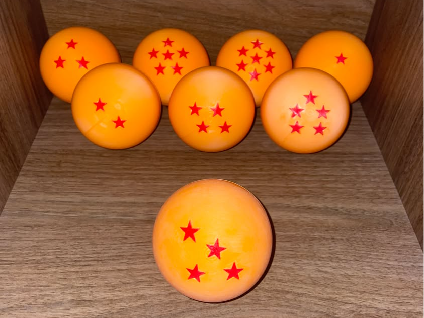 Dragon Balls (1-7 Stars With Alt Vers.) By Jaebii