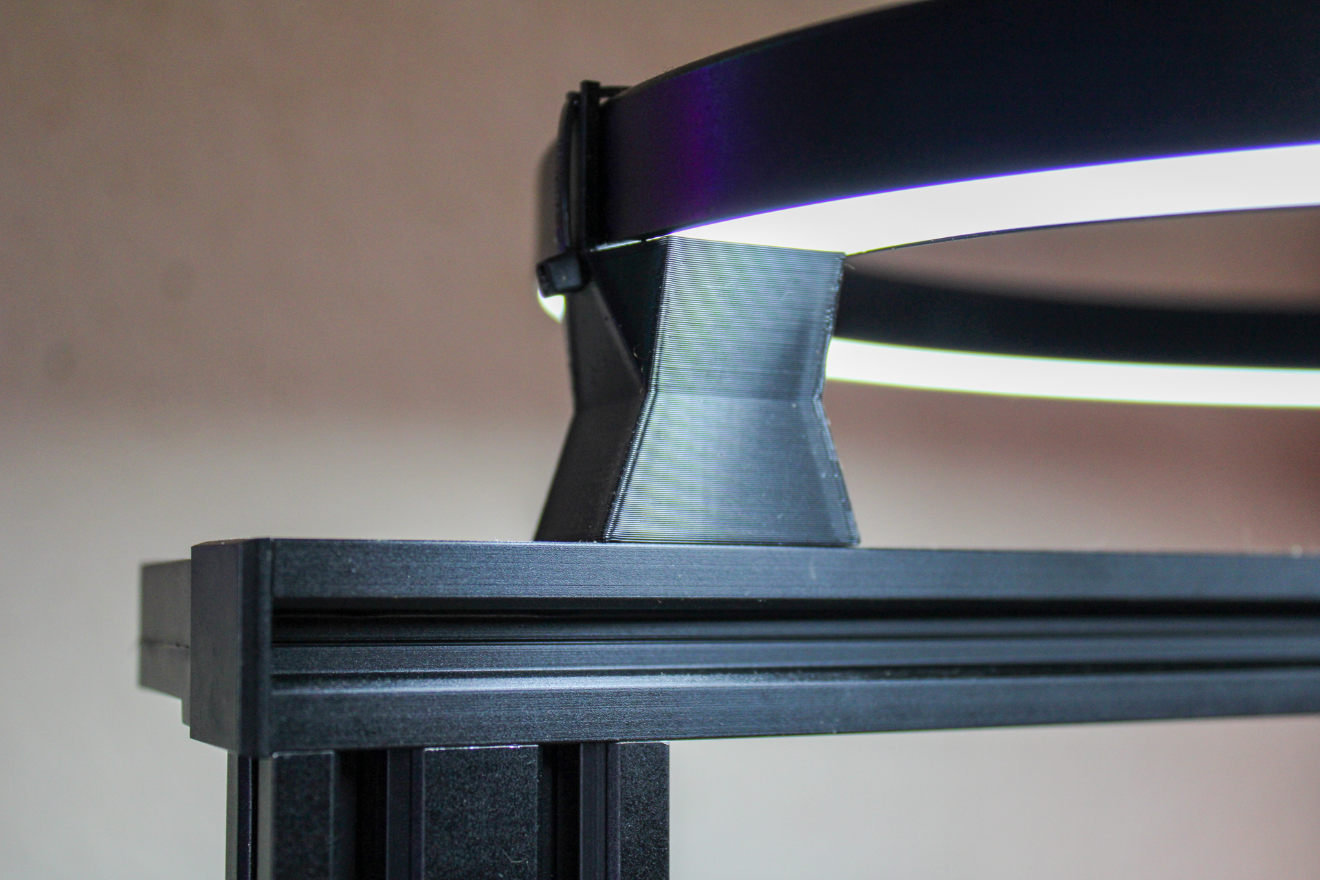 Ender 3 V2 Ring Light Mounting Block