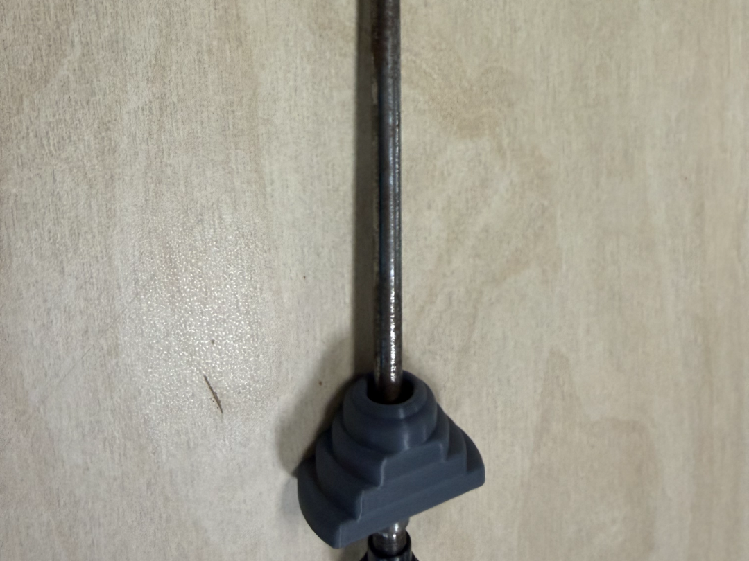 Drill holesaw in panel walls, line up both sides