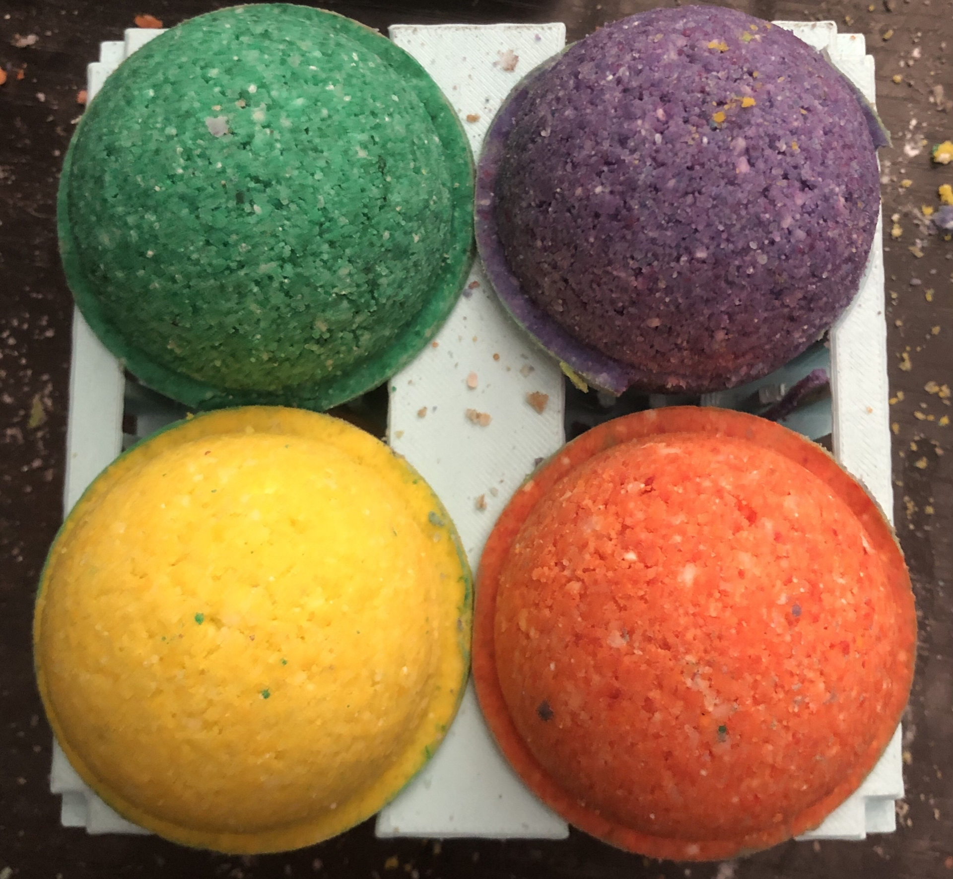 Bath Bomb Making Set: Drying Rack