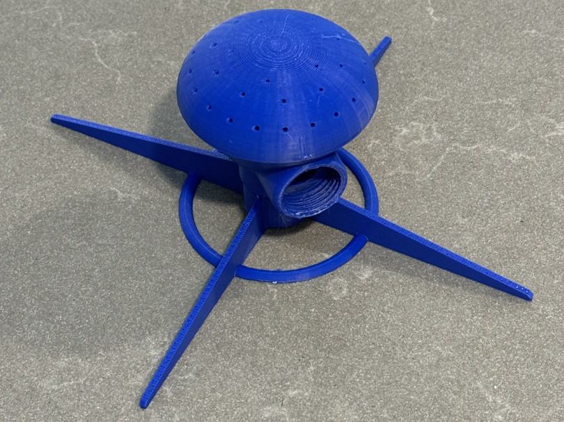 Simple Garden Sprinkler with interchangeable bases