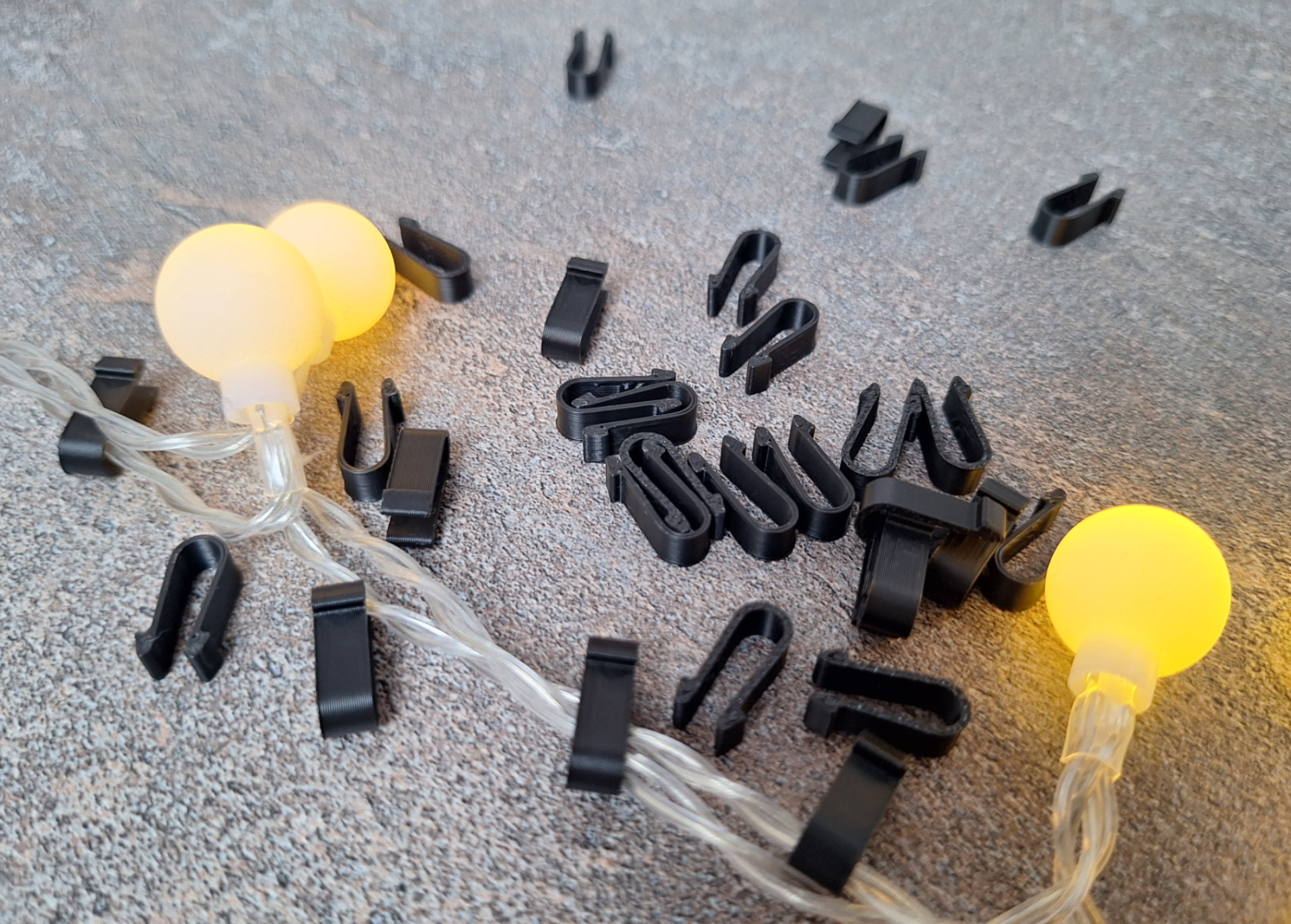 Lichterkette Clips