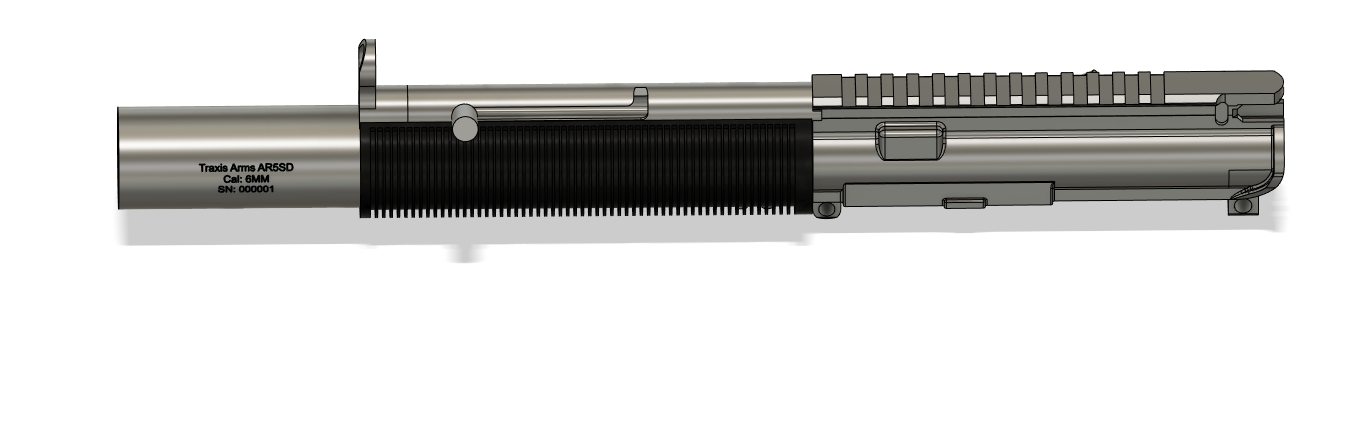 Airsoft We Tech AR9SD Upper Kit
