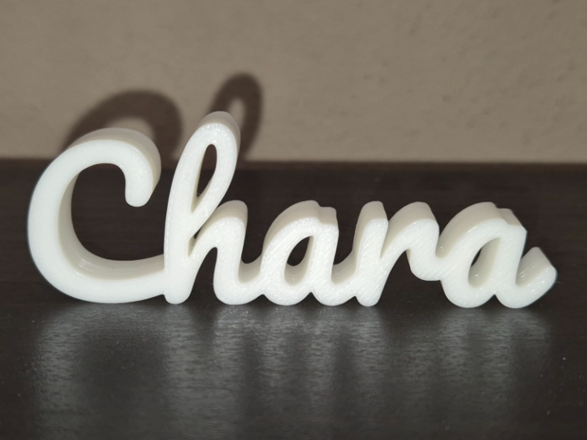Chara Name Sign Display Decor