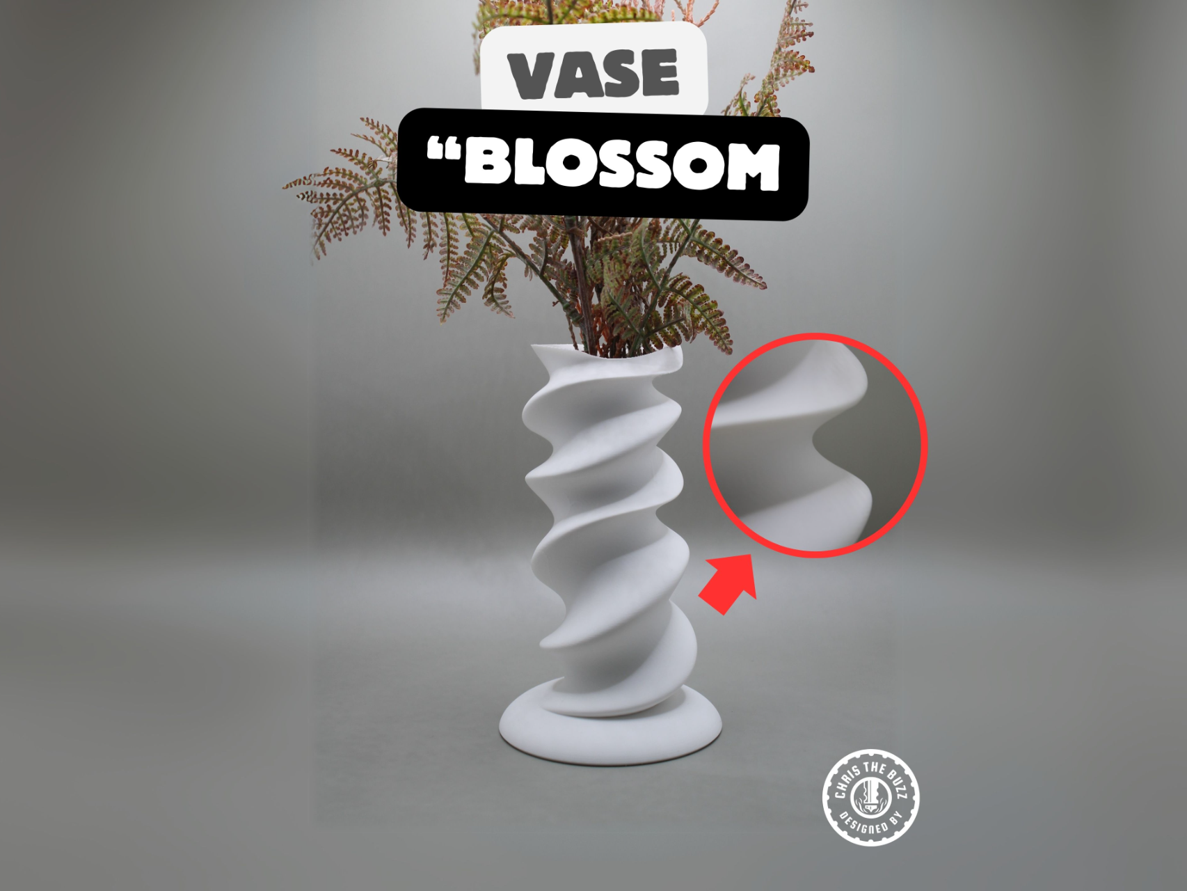 "Blossom" Vase – Soft Curves, Bold Statement