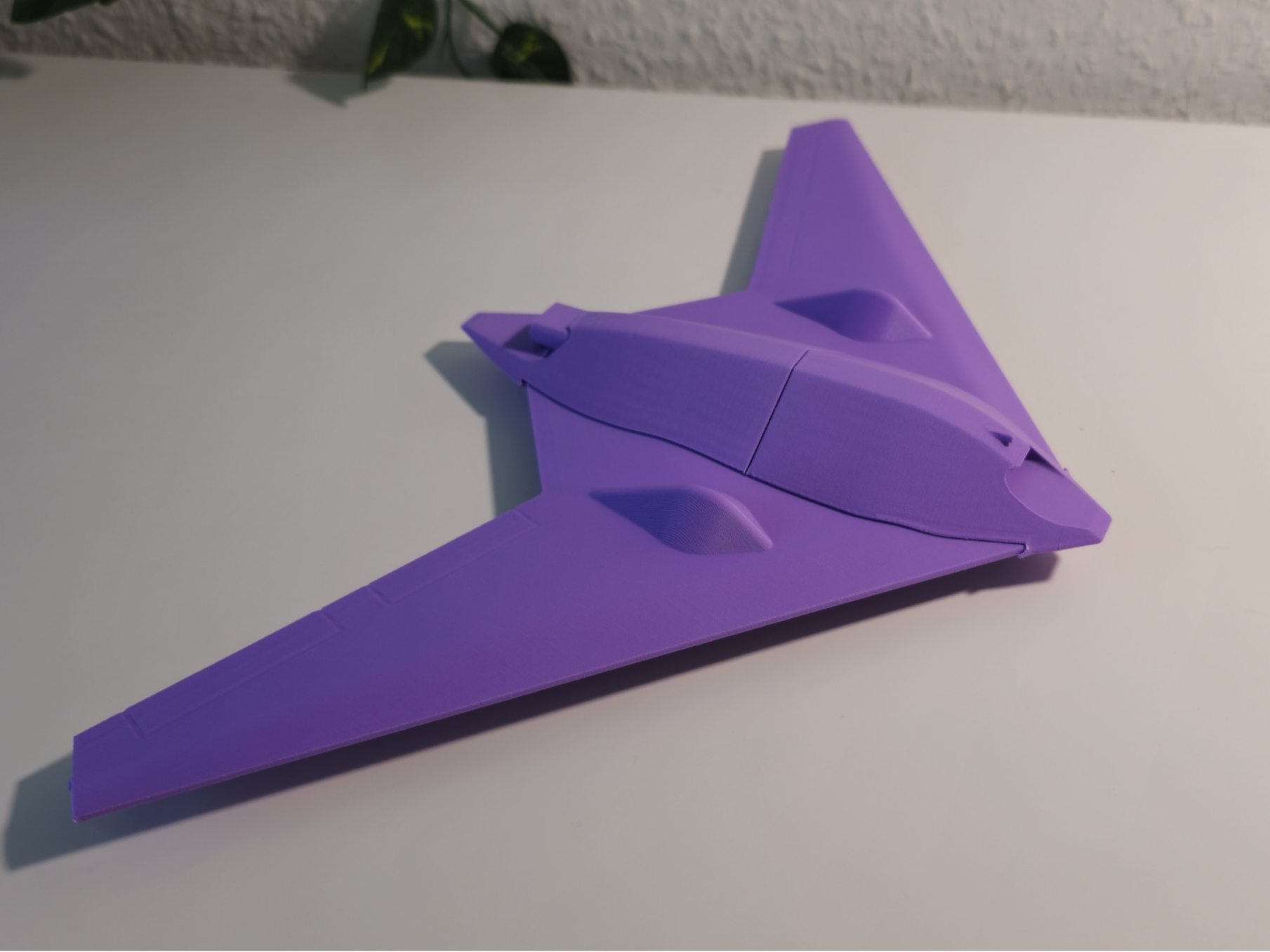 Drone in blended wing design 02
