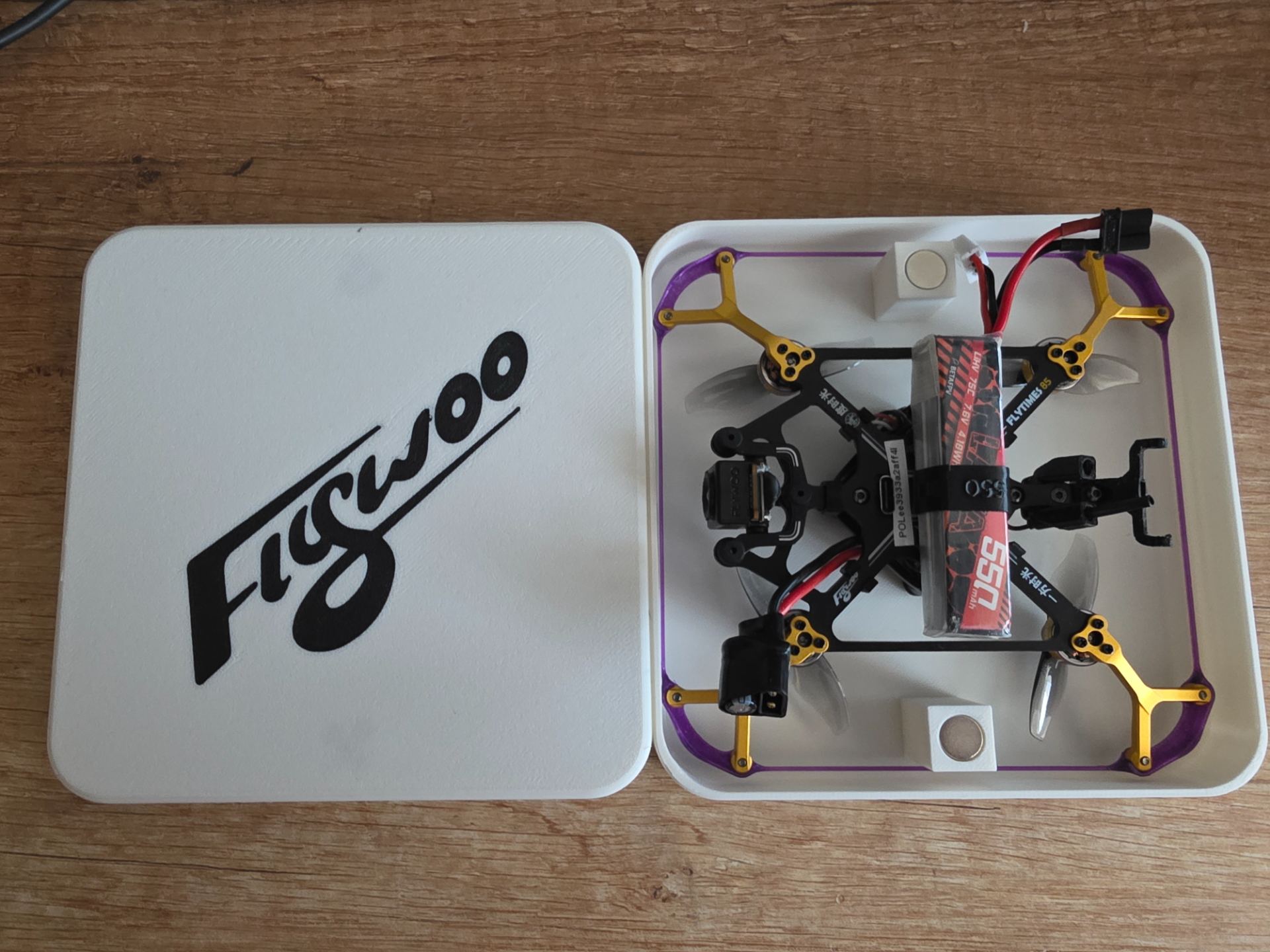 Transport Case for Flywoo FlyTimes85 with Magnets