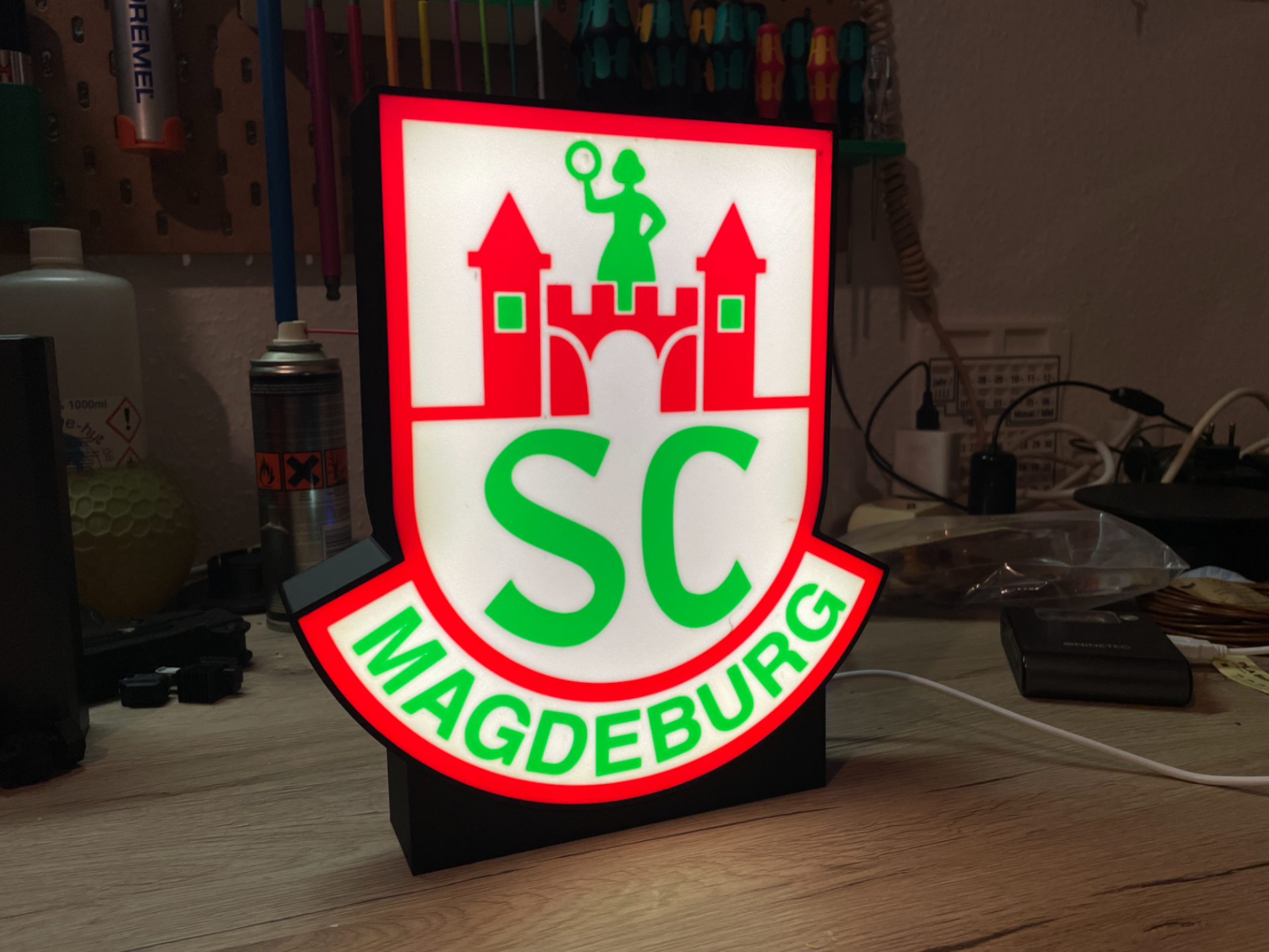 SCM Magdeburg Handball Lightbox