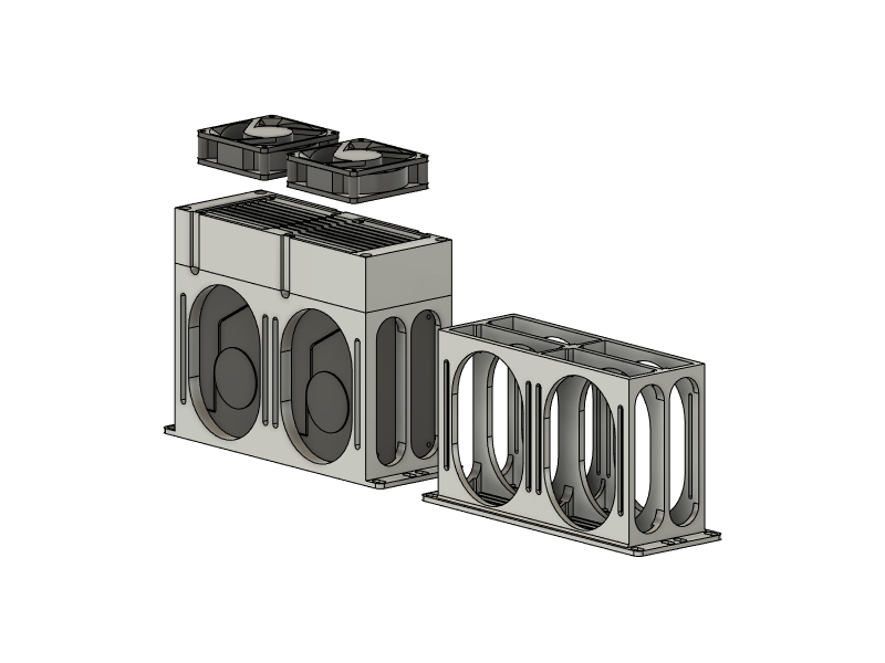10-inch Rack Mount for 4x 3.5 HDD's