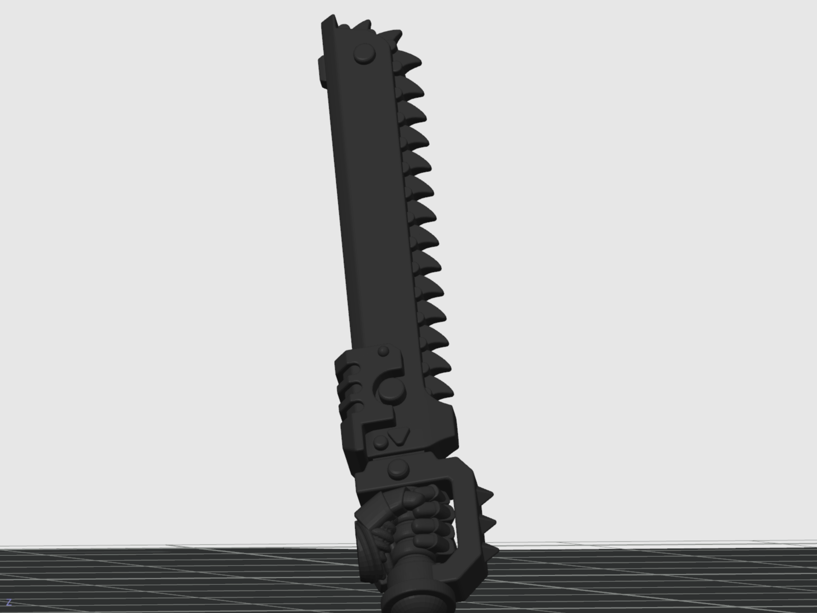 Spiky Sword for big man (32mm scale)