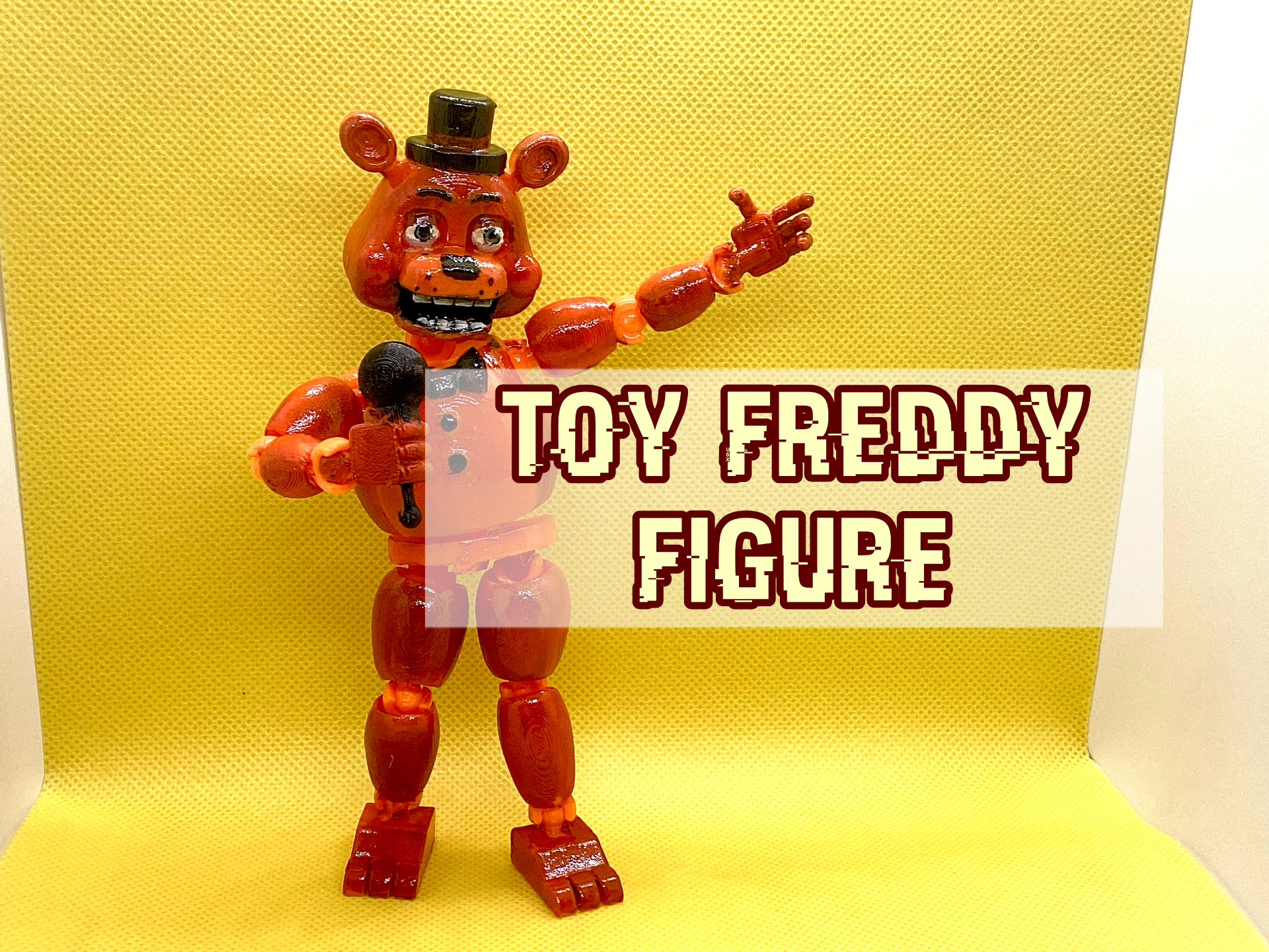 Toy Freddy articulated figurine, 15 cm, 1:12