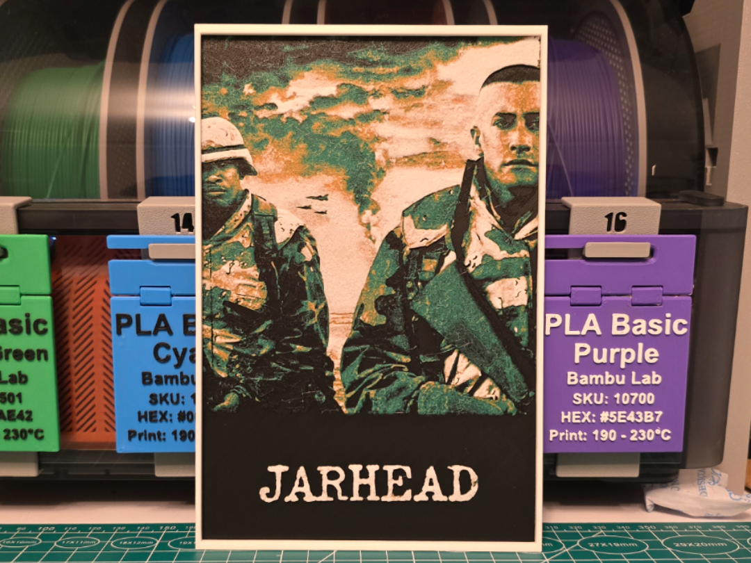 Jarhead Movie Poster - Hueforge Art