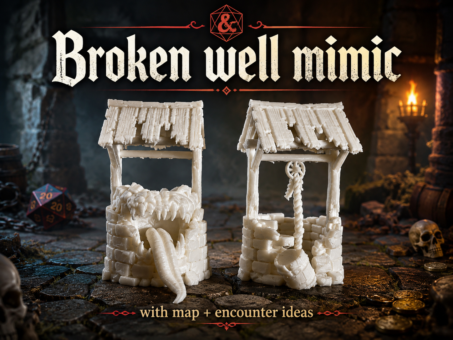 Broken mimic well + map + encounter tips