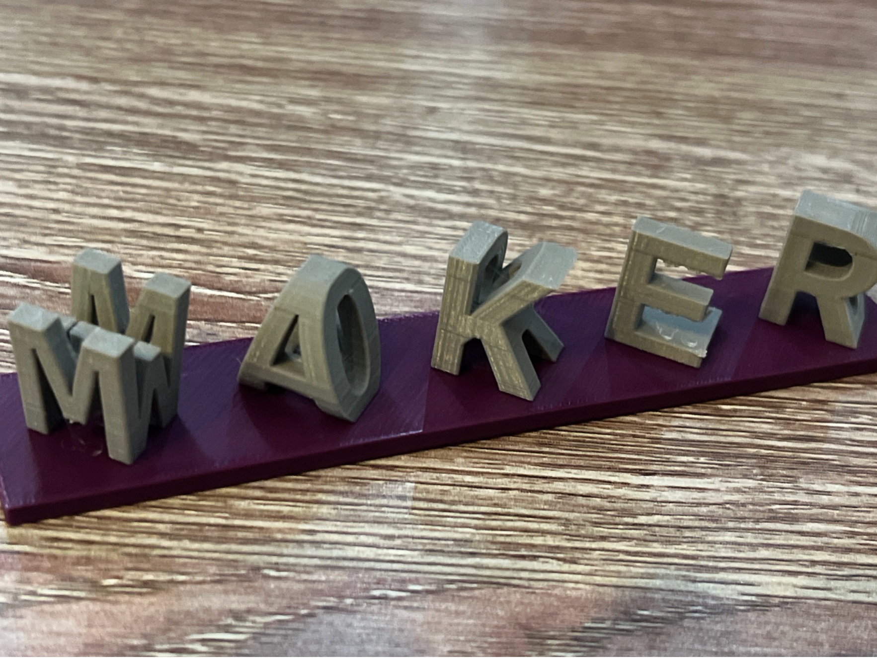 Custom Compound Letters