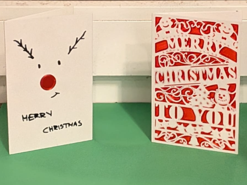 Personalizable Christmas Gift Cards