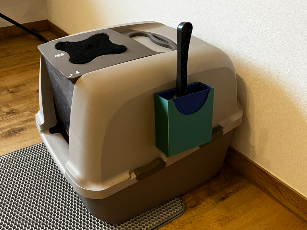 Cat Litter Scoop Holder | Katzenklo Schaufelhalter