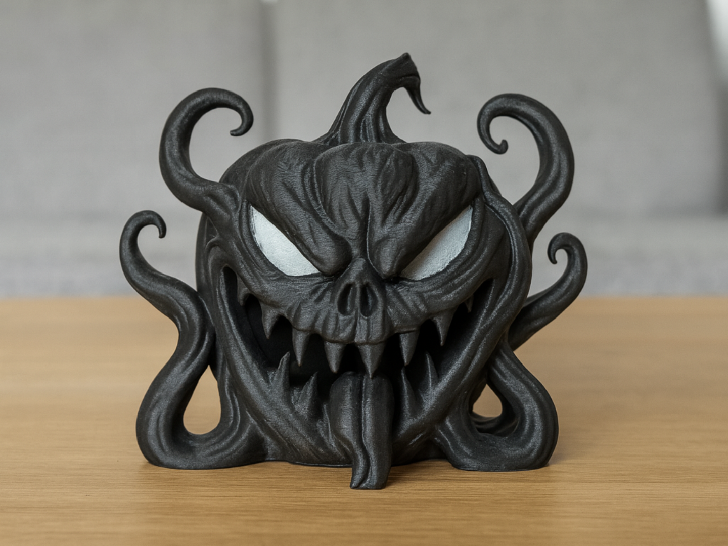 VENOM PUMPKIN WITH TENTACLE / HALLOWEENDECOR