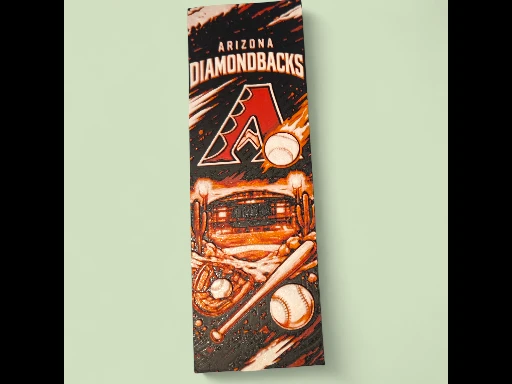 Diamonbacks MLB 50mm x 150mm Bookmark