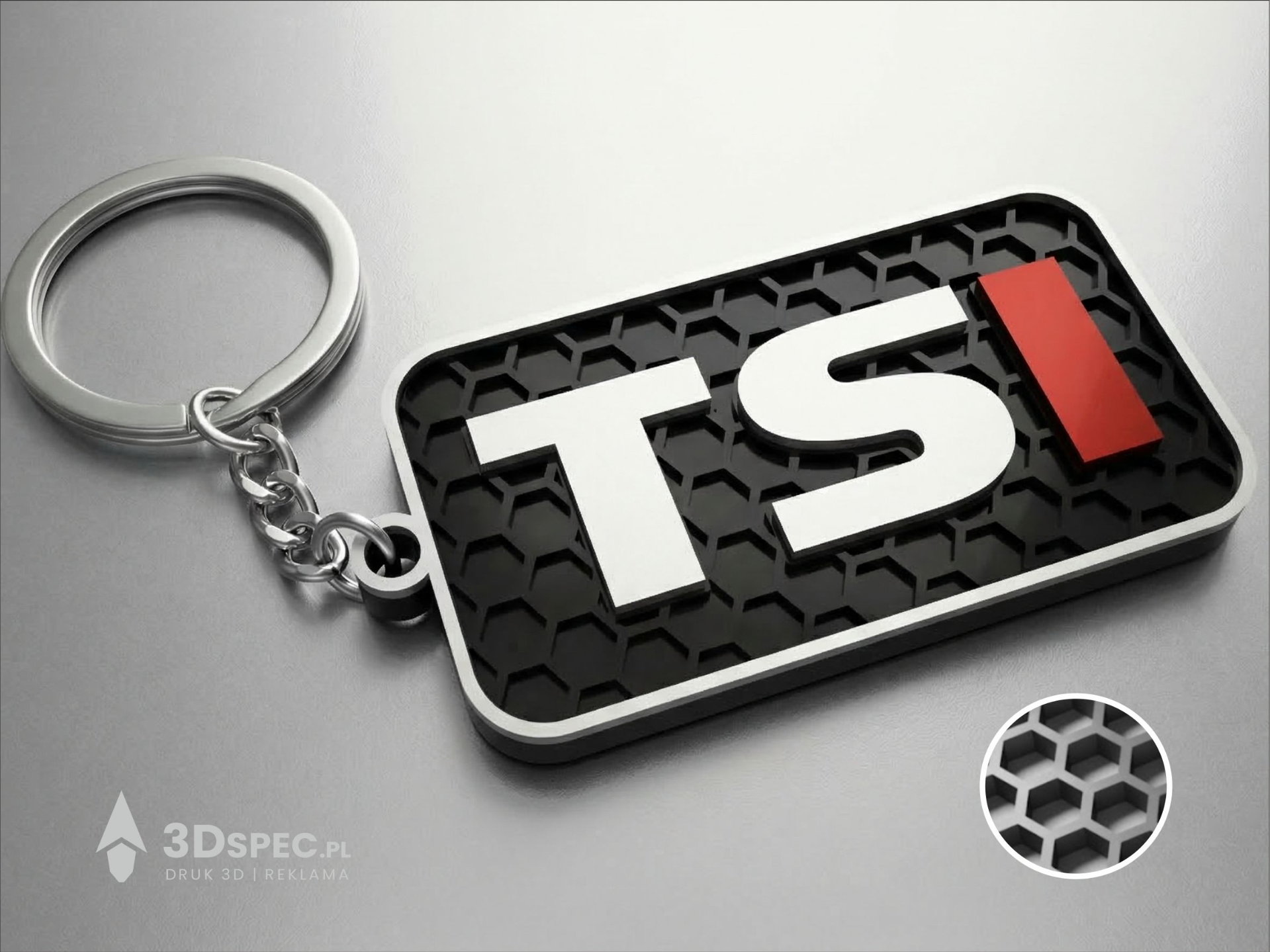 TSI VAG logo keychain