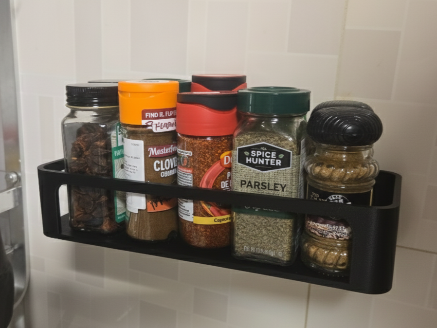 Wall Mount Spice Rack