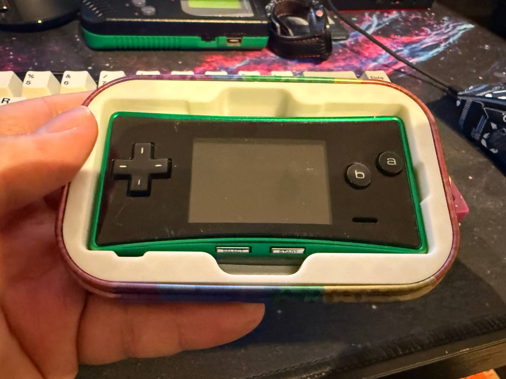 Gameboy Micro Pokémon Tin Insert