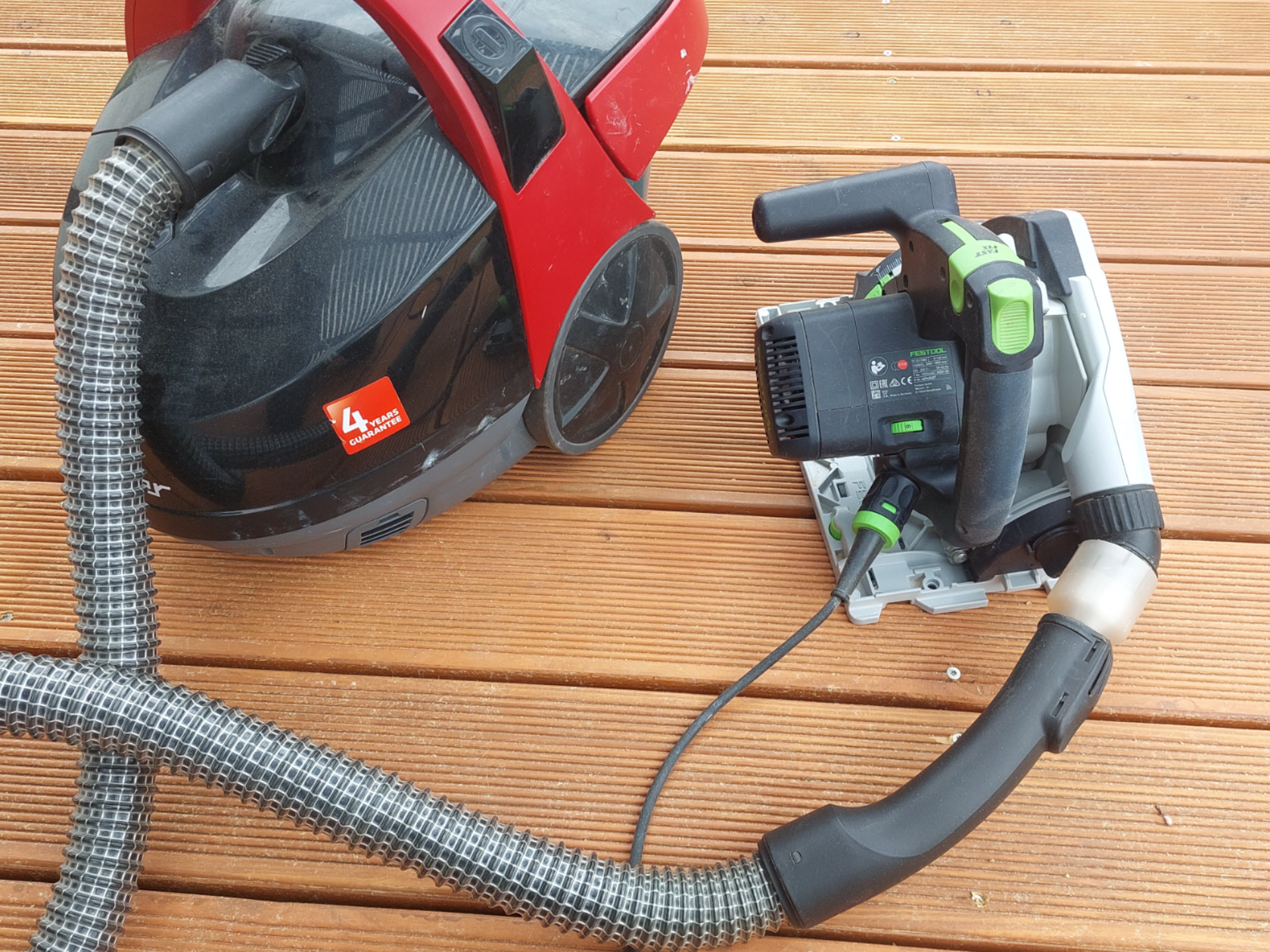 Adapter for Festool TS55 plunge-cut saw