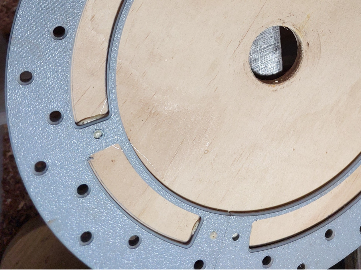 Lathe index wheel 12x2