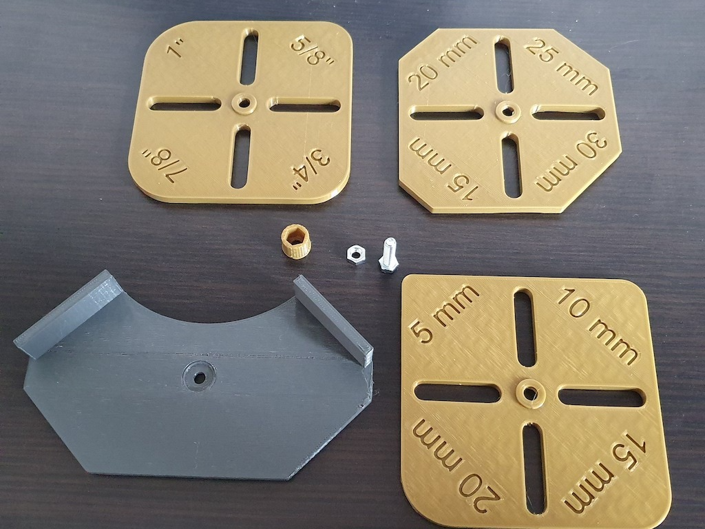 Precision Corner Radius & Chamfer Jig Set