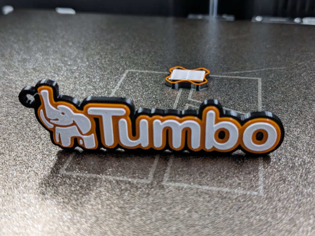 Brelok napis Tumbo