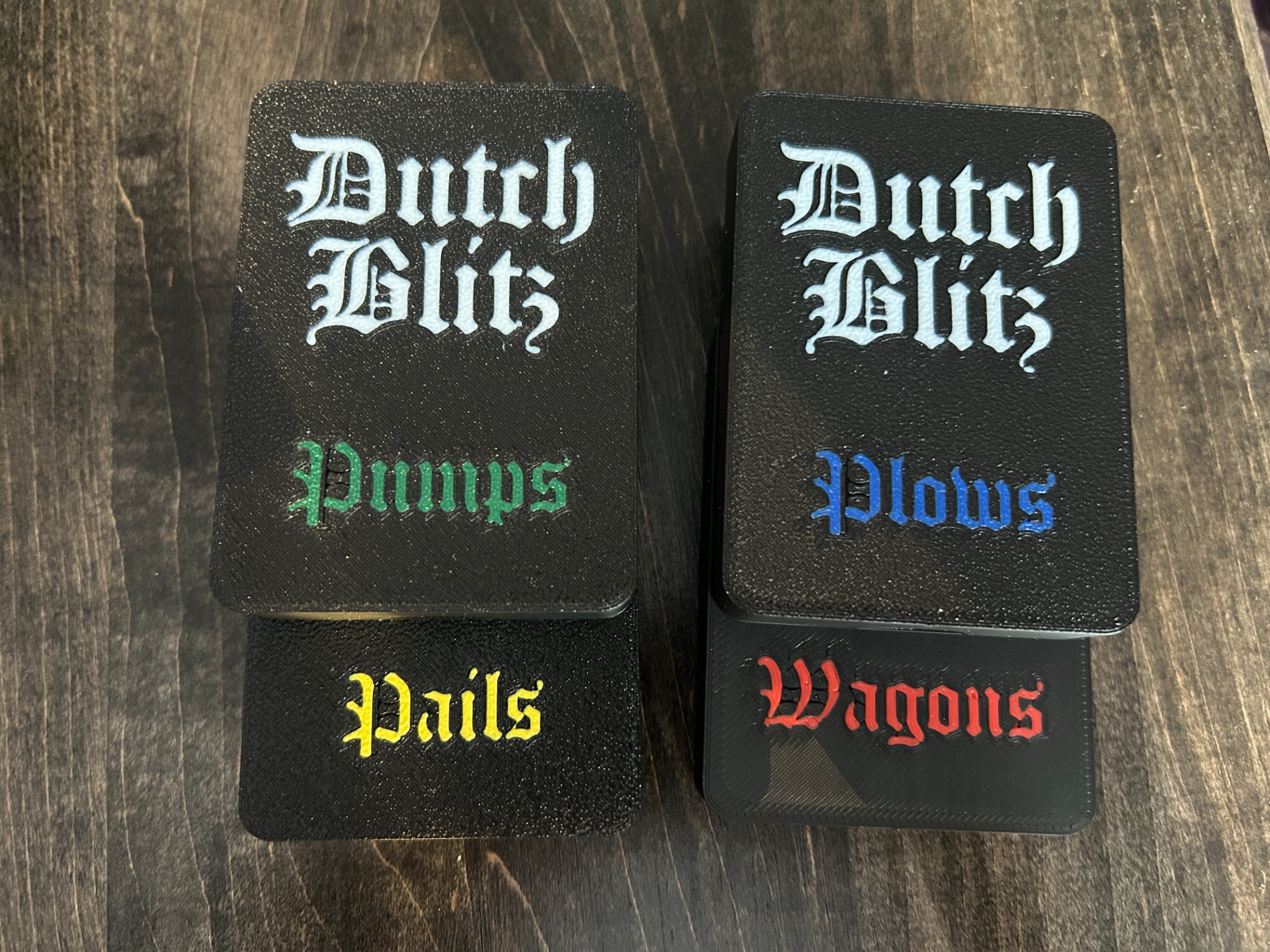 Dutch Blitz Individual Card Deck Boxes