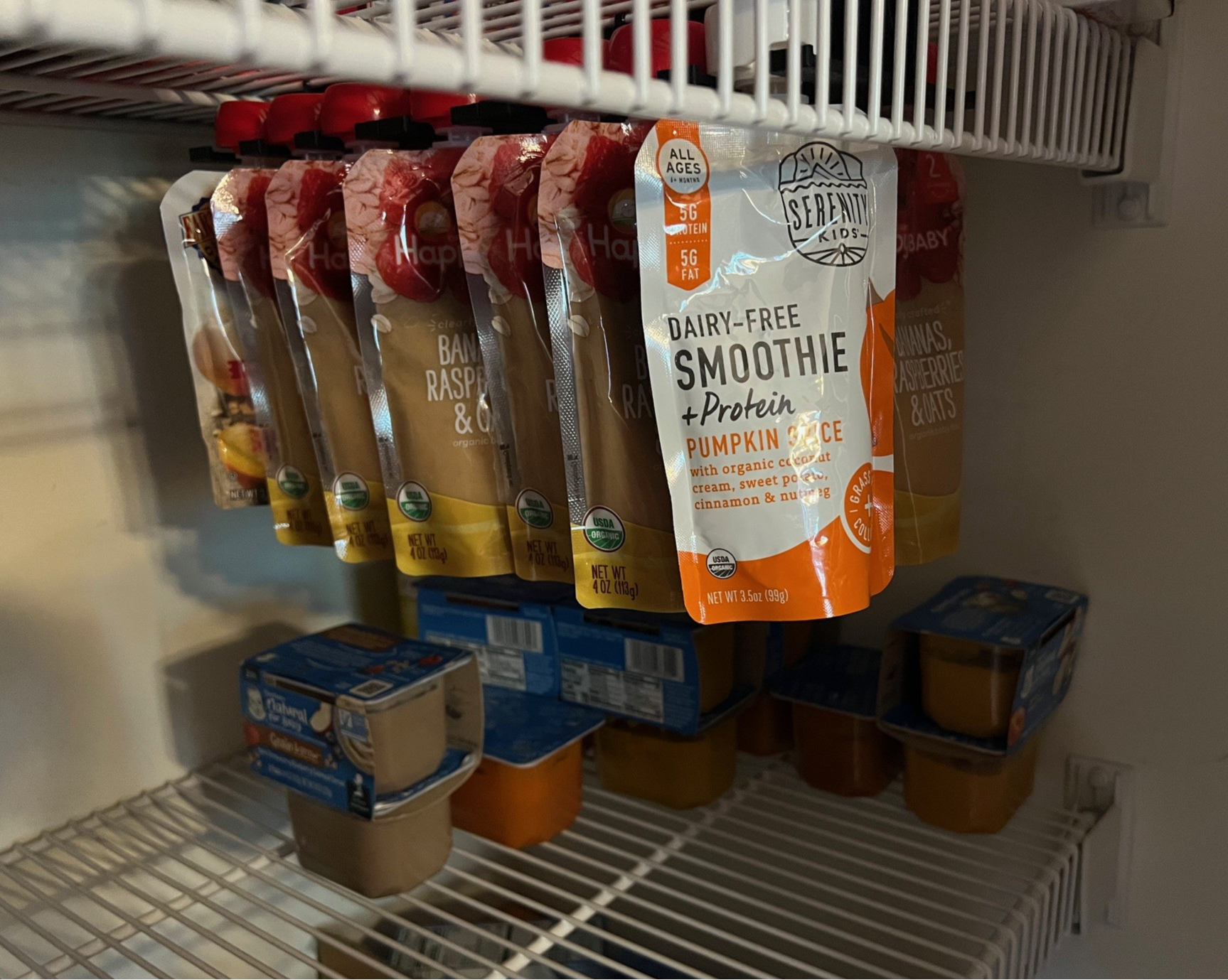 Food Pouch Hanger And Organizer