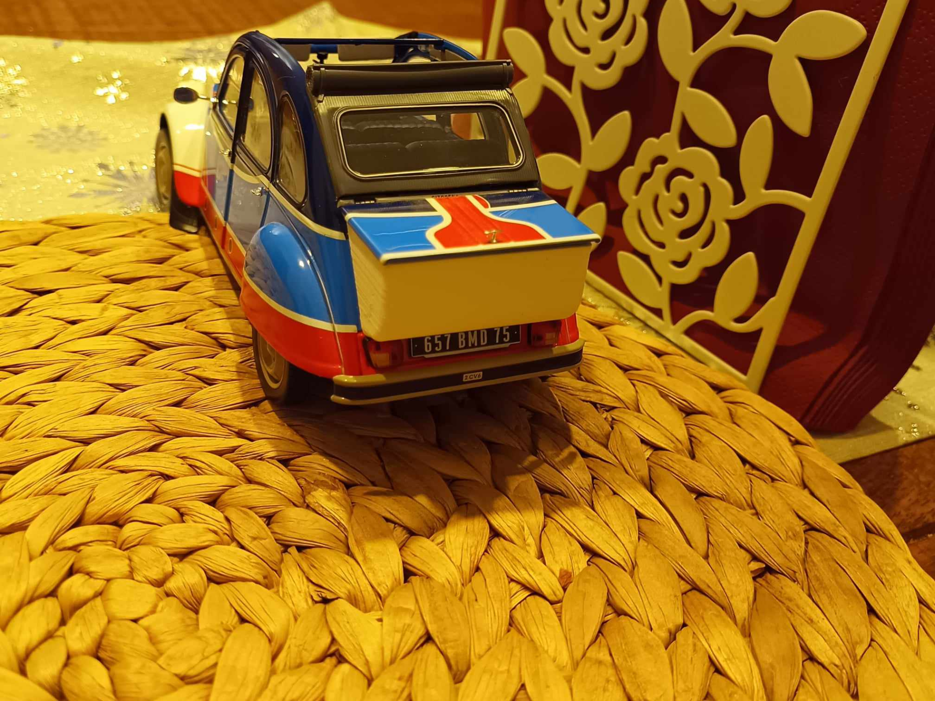Additional boot for Citroen 2CV 1/18
