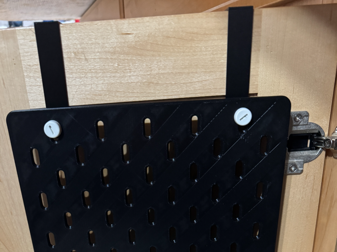 Skadis Over door hanger for kitchen cabinet