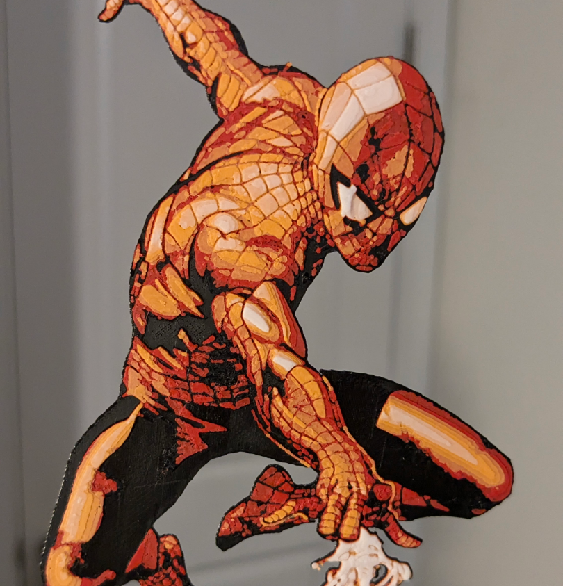 Spider-Man PNG Hueforge