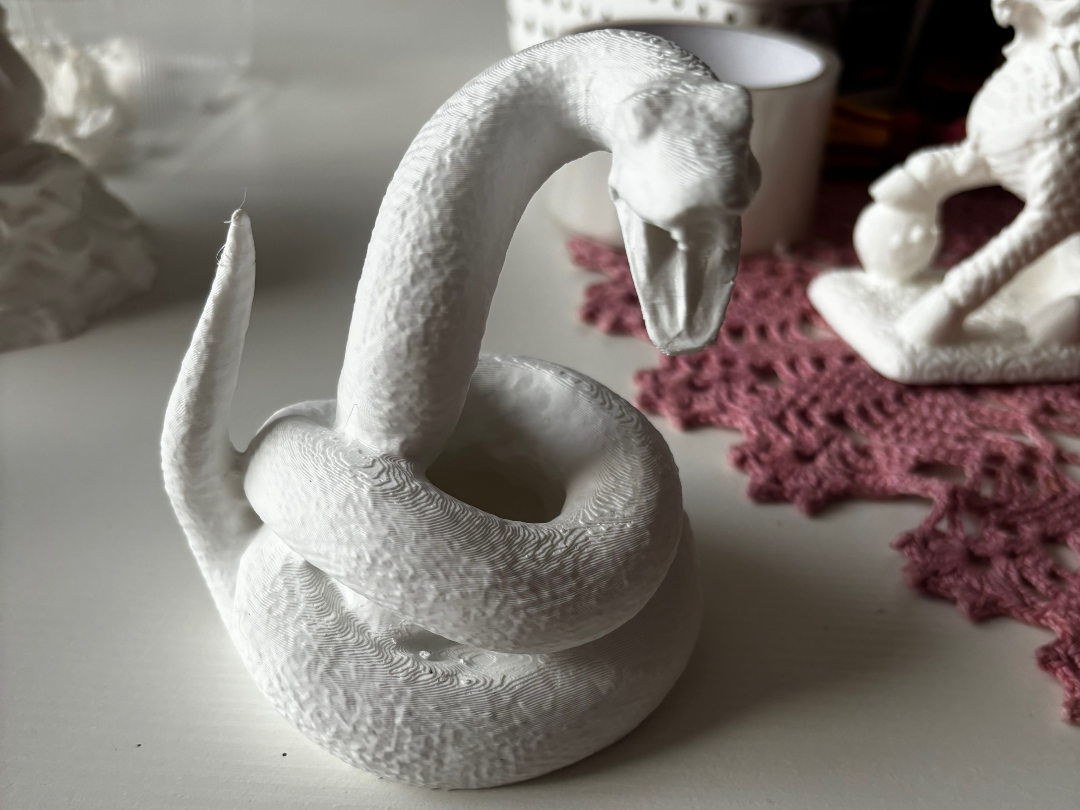 Snake year 2025 sculpture