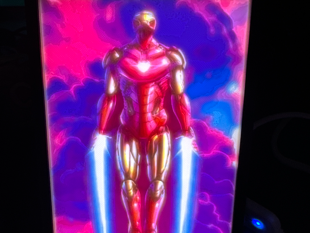 Ironman - Lithophane / Hueforge 3x2