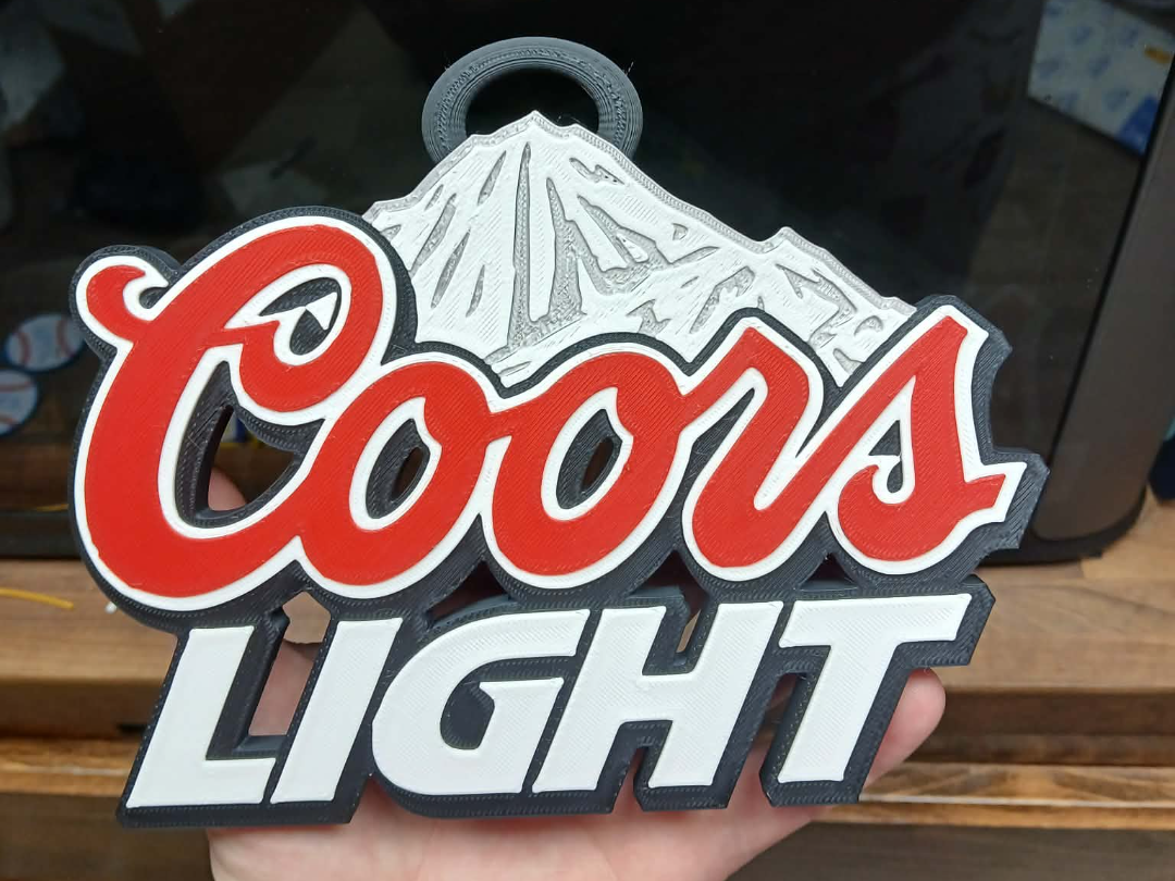 Coors Light Hype Chain Pendant