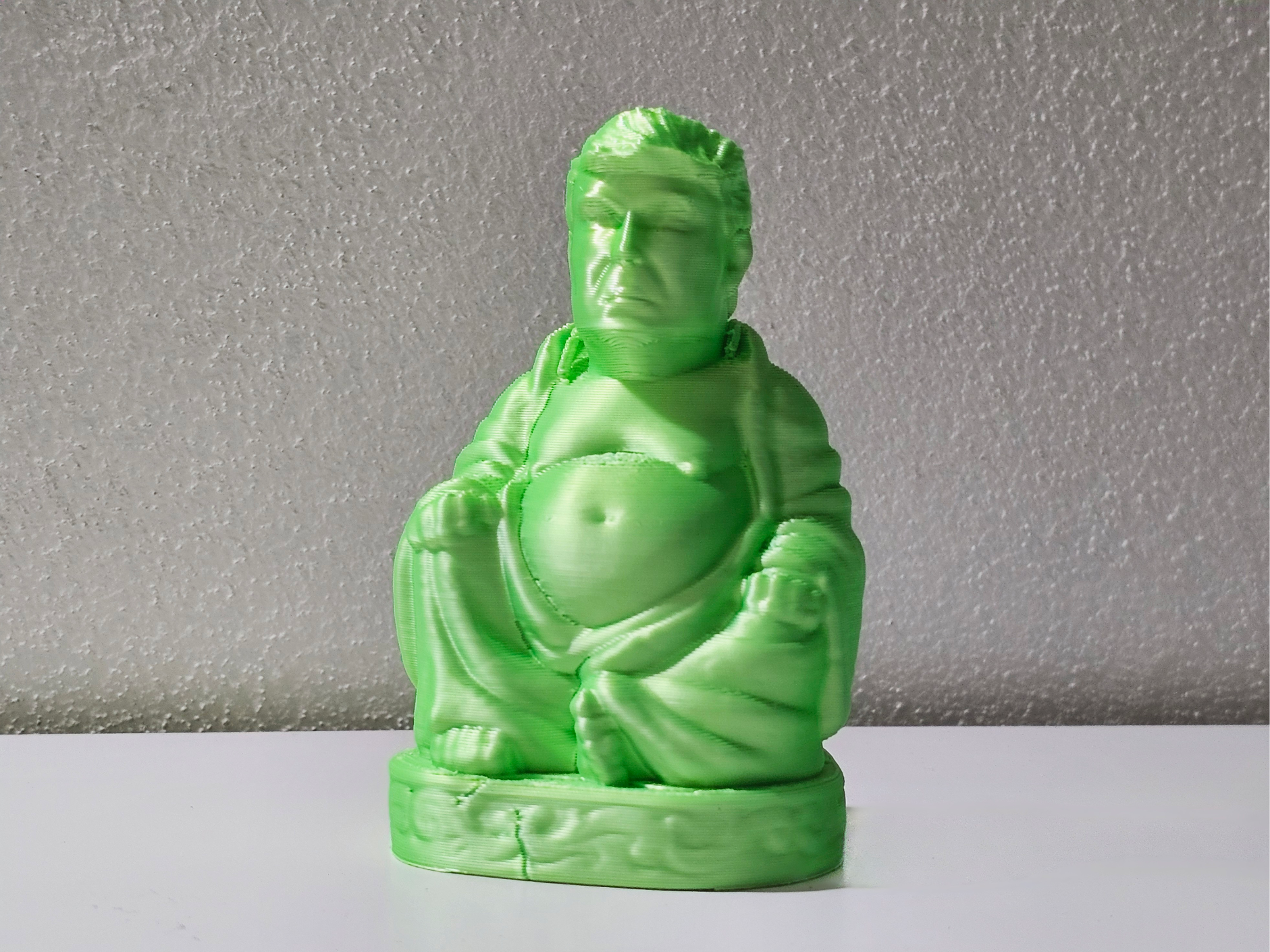Peaceful Trump figure