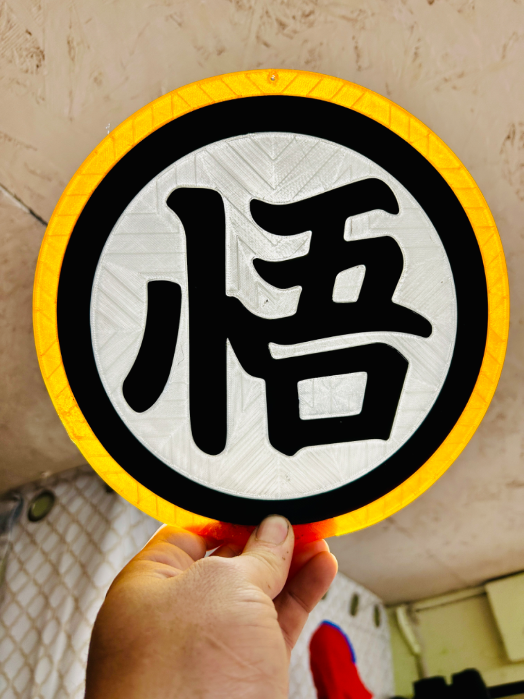DBZ Goku Kanji Suncatcher