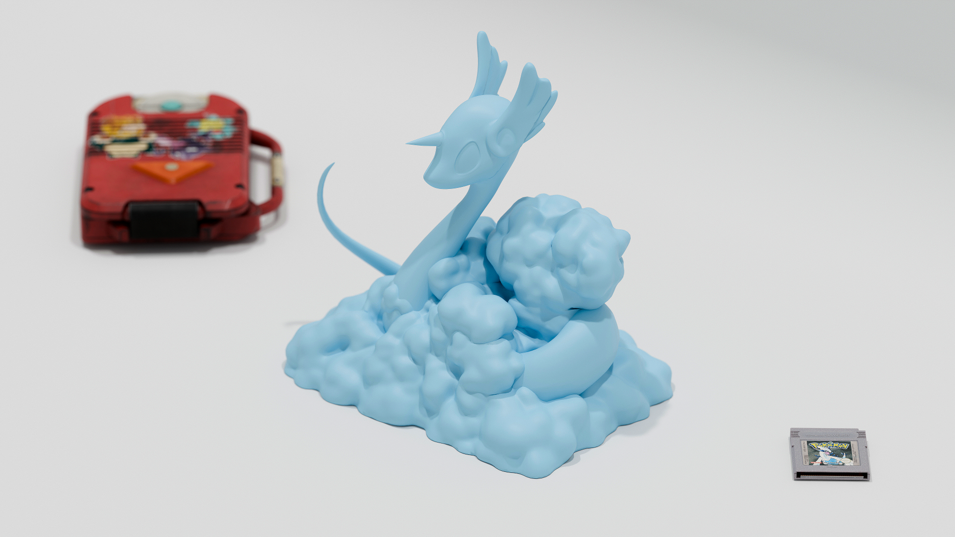 Dragonair on Cloud - Pokemon Figurine