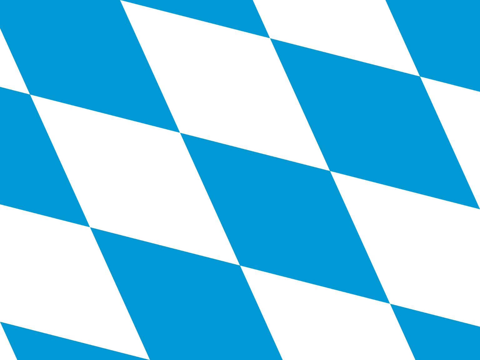 Bavarian Flag Coaster