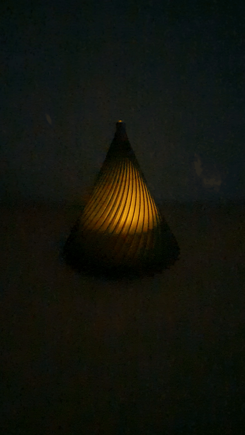 Spiral Christmas Tree Tealight