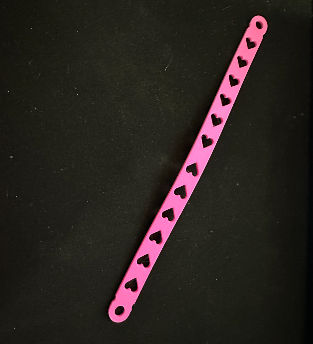 Strap with Hearts for Key Ring - TPU