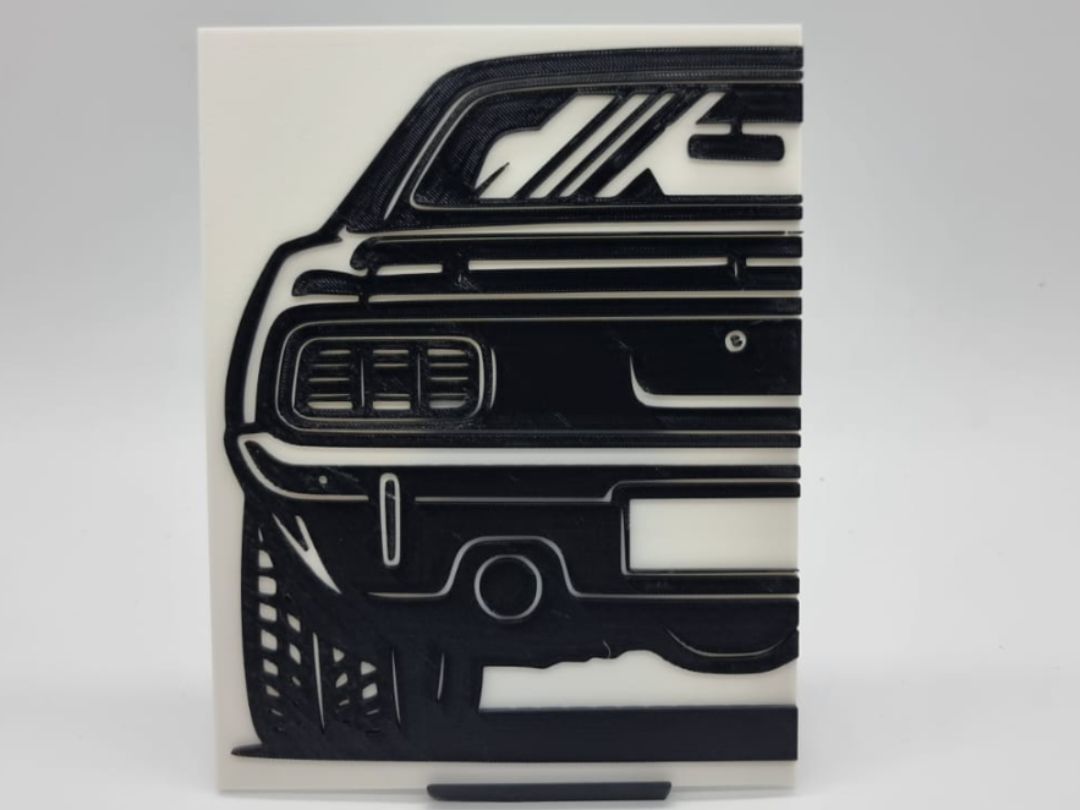 2D Wall Art 71er Plymouth Baracuda