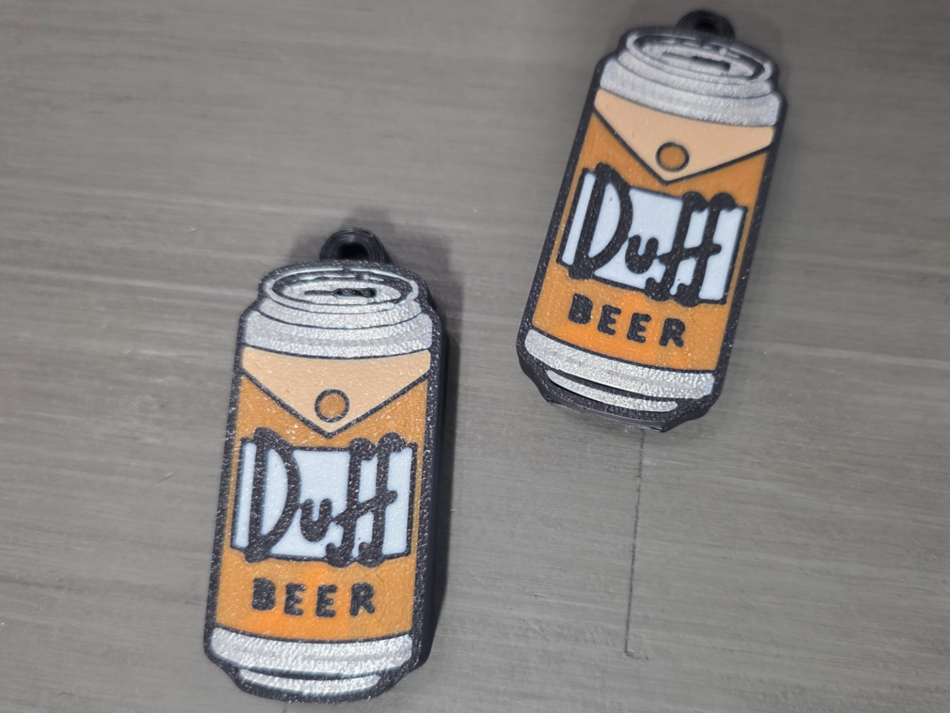 The Simpsons Duff Beer Can Tab Opener